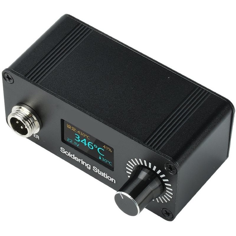Soldering Station T12 Oled - ABYN-Professional T12 Portable Mini Digital Soldering