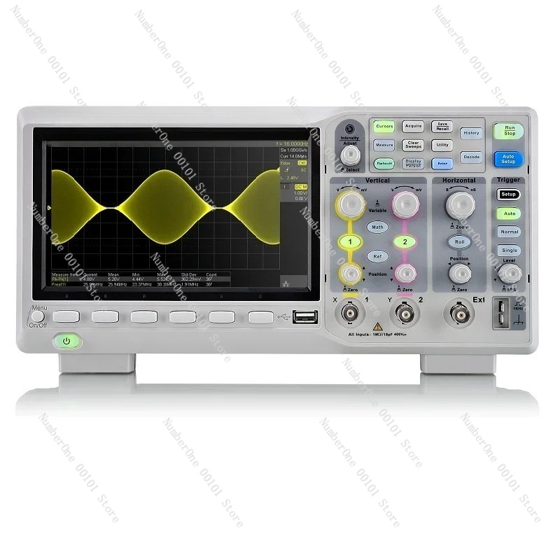 Digital Storage Oscilloscope 100Mhz 4Ch - SDS1204X-E SDS1104X-E 4CH Super Phosphor Oscilloscope,