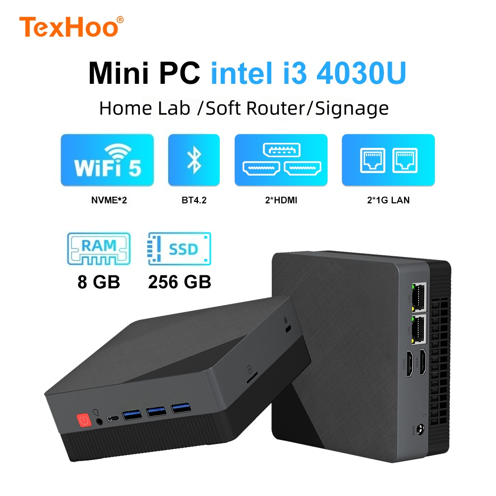 Texhoo MINI PC Intel Core i3 4 - đánh giá và giá Khadas Vim4 8Gb