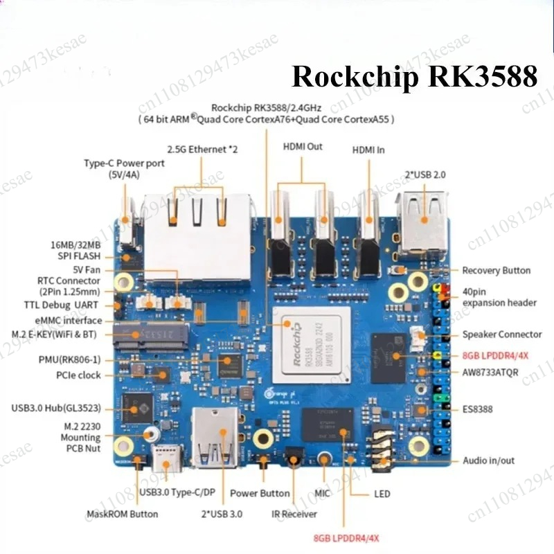 Orange Pi 5 Plus RK3588 SBC 16 - đánh giá và giá Orange Pi 5 Plus 16Gb
