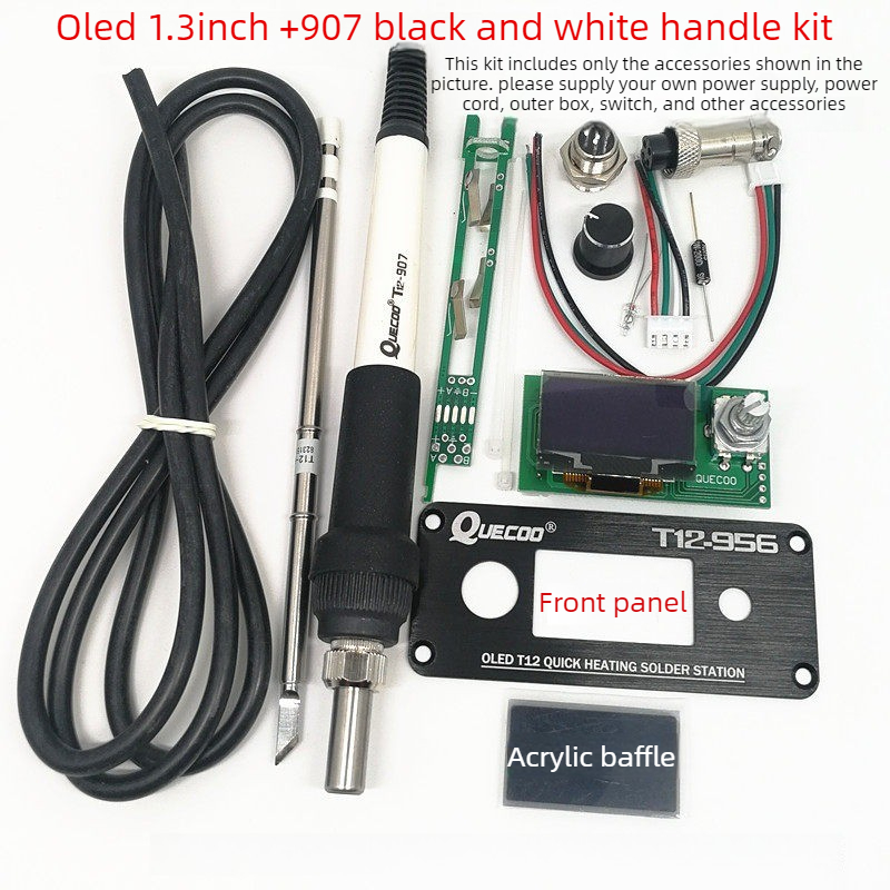 For T12-SC OLED 1.3-inch Scree - đánh giá và giá Soldering Station T12 Oled
