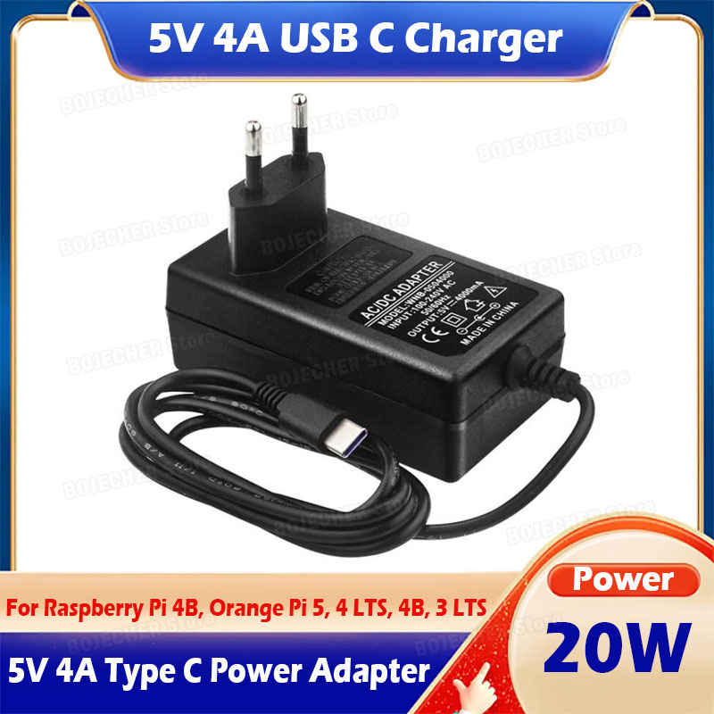 5V 4A USB C Charger For Raspbe - đánh giá và giá Banana Pi Bpi-M5