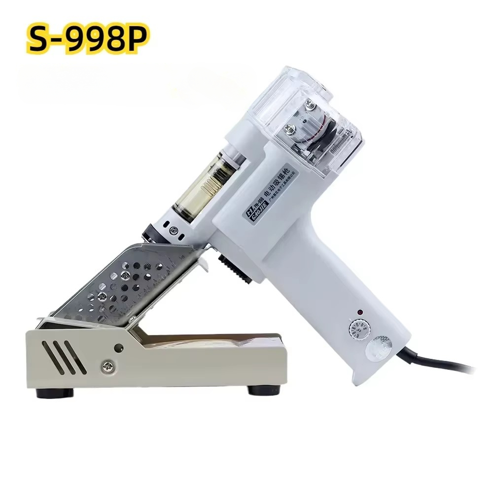 S-998P Double-pump Electric De - đánh giá và giá Desoldering Gun Vacuum Electric