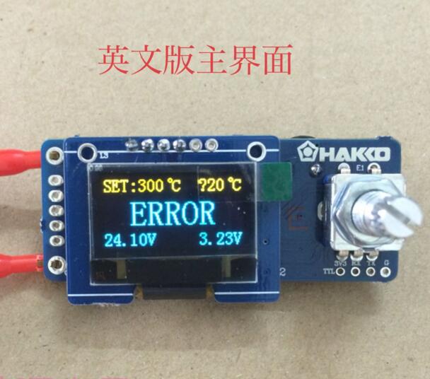 T12 Màn Hình Hiển Thị Kỹ Thuật - đánh giá và giá Soldering Station T12 Oled