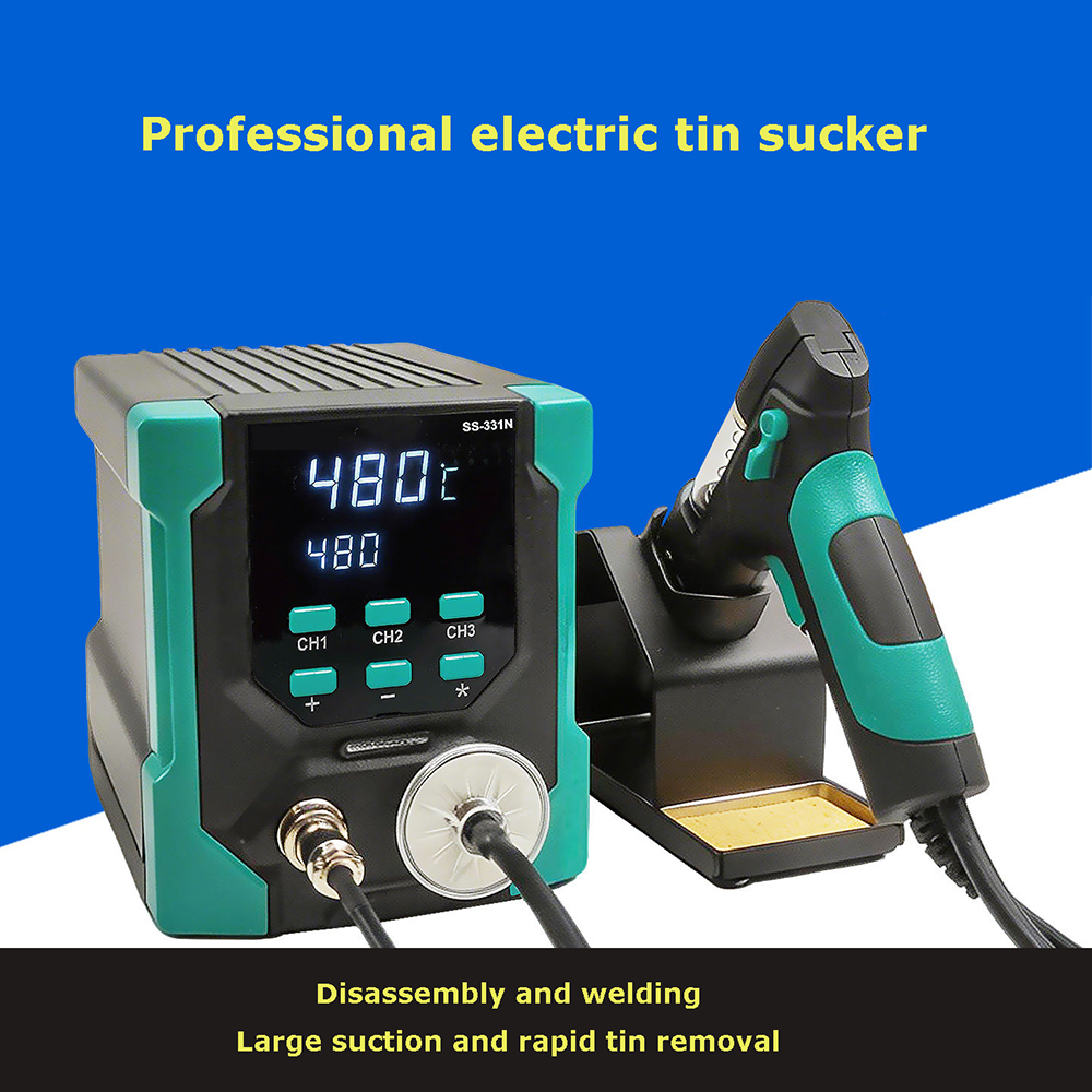 SS-331NH ESD LCD Digital Elect - đánh giá và giá Desoldering Gun Vacuum Electric