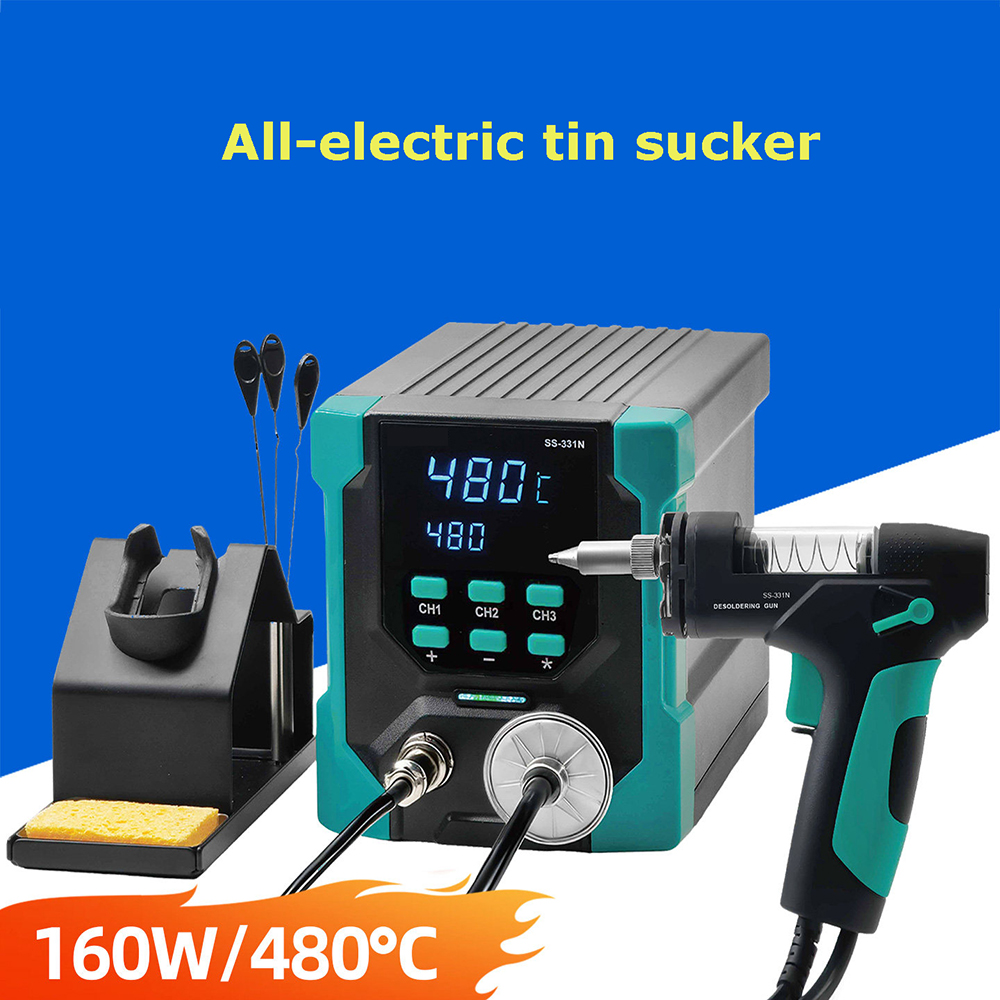 SS-331NH ESD LCD Digital Elect - đánh giá và giá Desoldering Gun Vacuum Electric