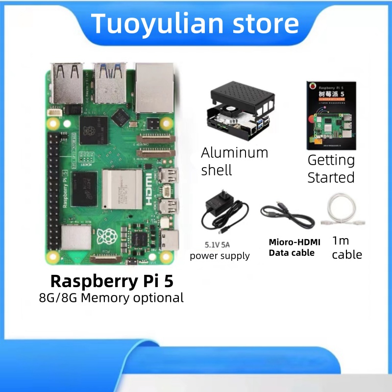 For Raspberry Pi 5 development - đánh giá và giá Raspberry Pi 5 8Gb Kit