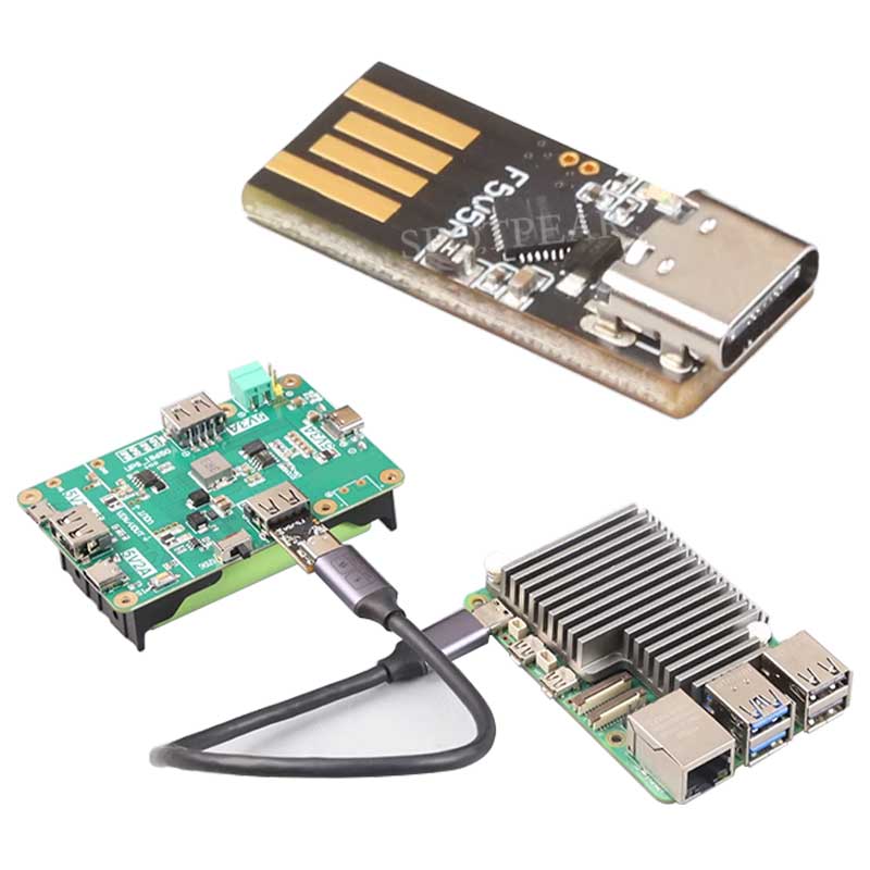 Raspberry Pi 5 USB A C Mini PD - đánh giá và giá Banana Pi Bpi-M5