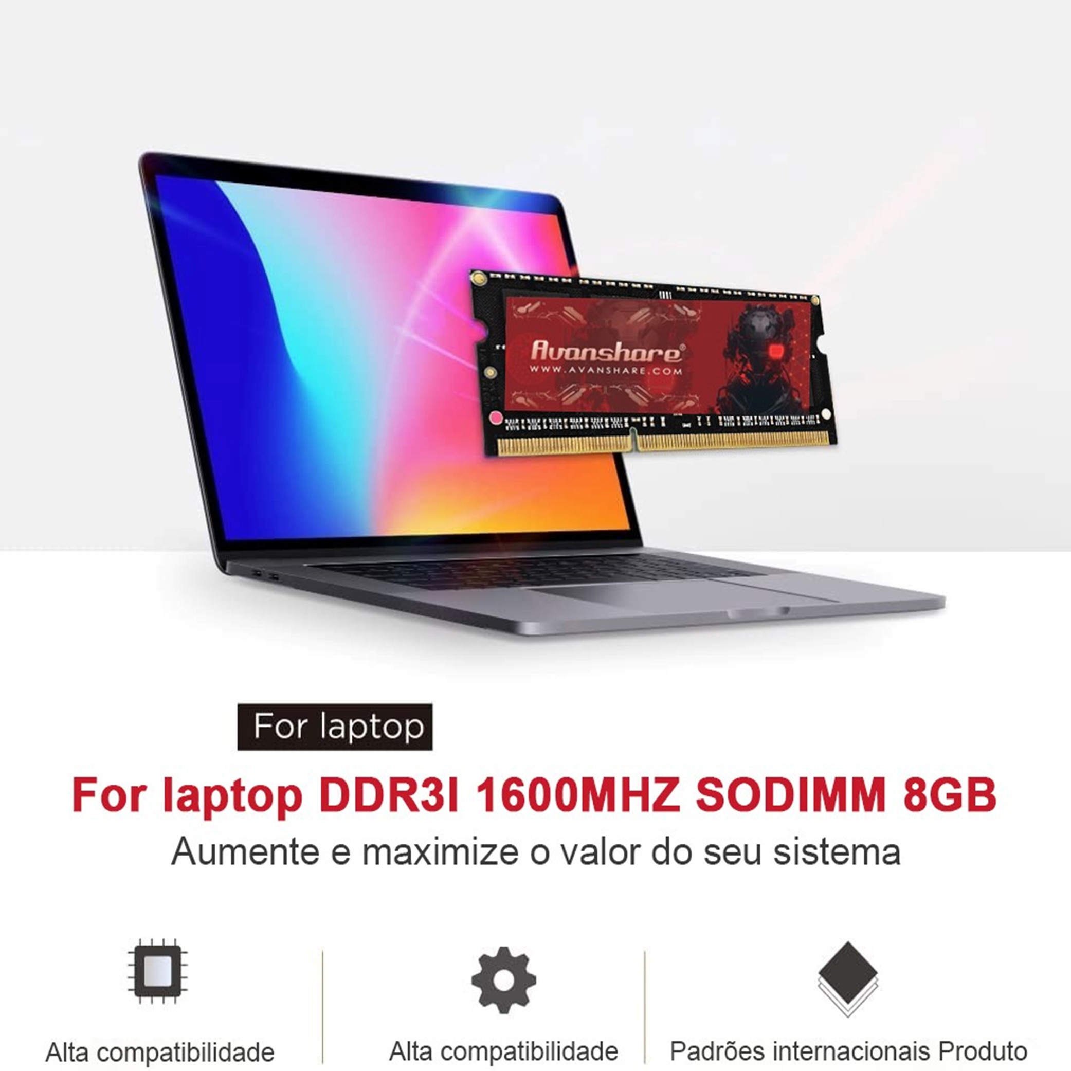 Avanshare Ram Memory DDR5 DDR4 - đánh giá và giá Khadas Vim4 8Gb