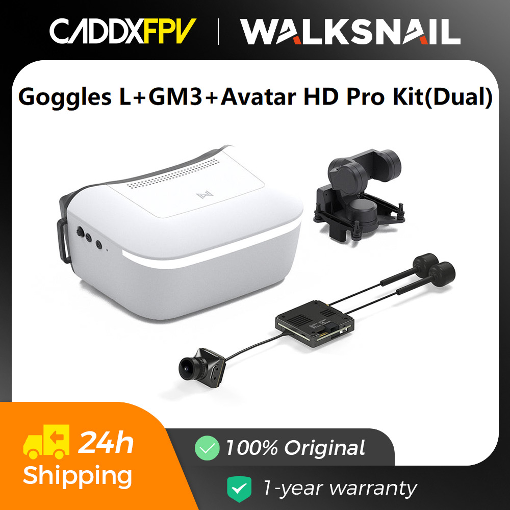 Caddx Walksnail Avatar HD Gogg - đánh giá và giá Fpv Goggles Avatar Hd Receiver