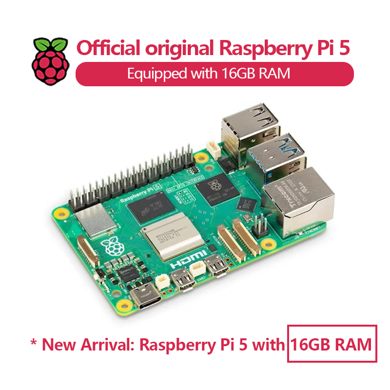 Official Original Raspberry Pi - đánh giá và giá Raspberry Pi 5 8Gb Kit