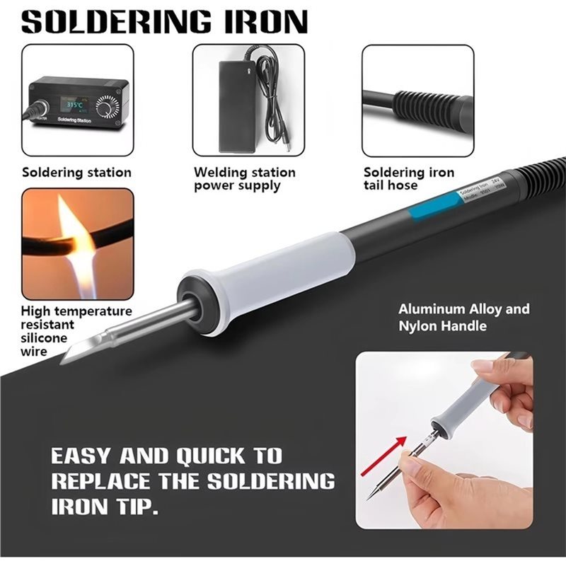B23B T12 For Home Repairing So - đánh giá và giá Soldering Station T12 Oled