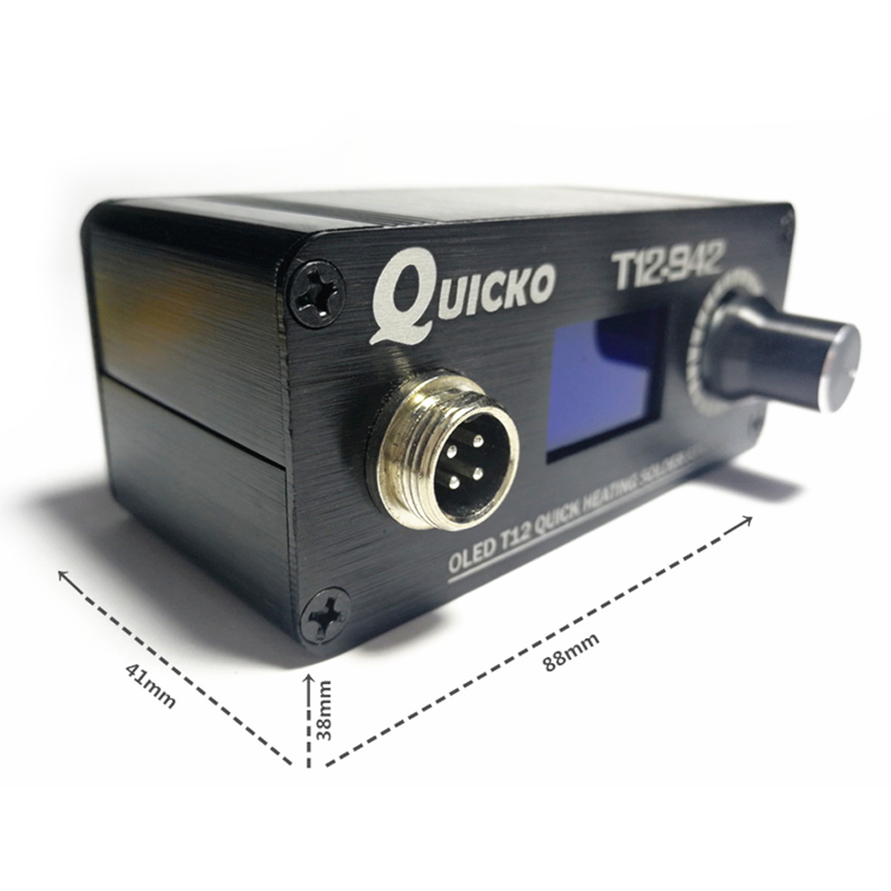 QUICKO MINI T12 STC OLED Kỹ Th - đánh giá và giá Soldering Station T12 Oled