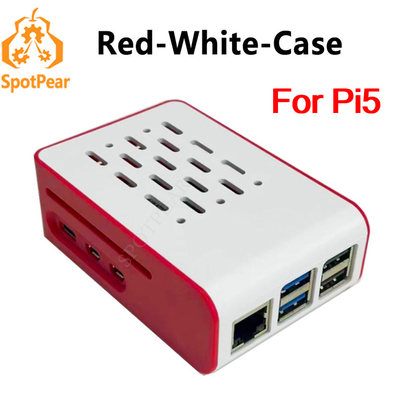 Raspberry Pi 5 Red-White cooli - đánh giá và giá Raspberry Pi 5 8Gb Kit