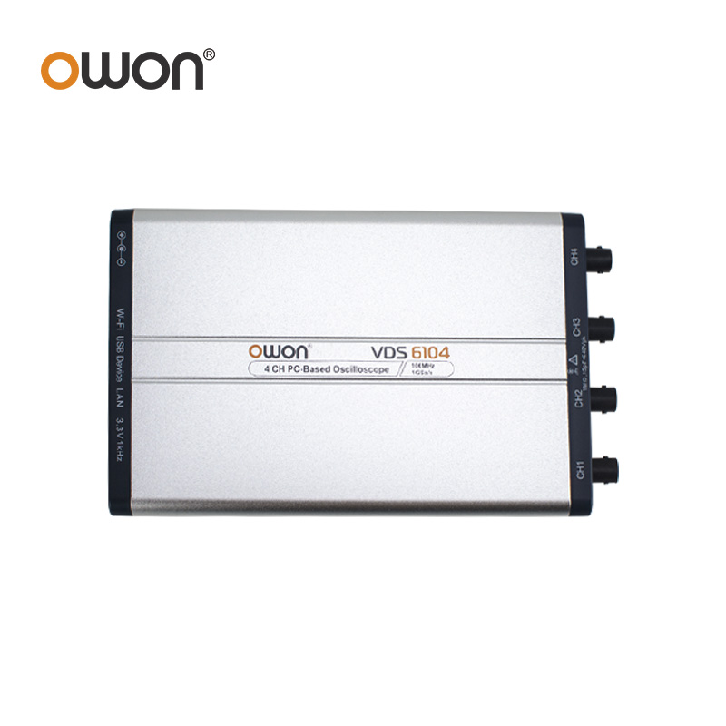 OWON VDS6074 VDS6104 Virtual P - đánh giá và giá Digital Storage Oscilloscope 100Mhz 4Ch