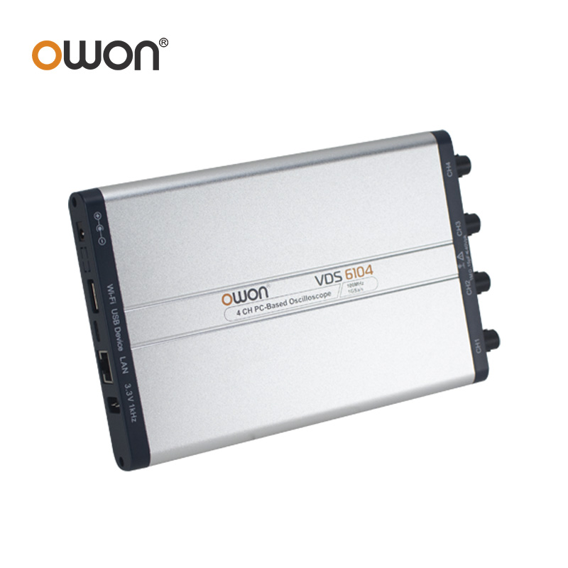 OWON VDS6074 VDS6104 Virtual P - đánh giá và giá Digital Storage Oscilloscope 100Mhz 4Ch